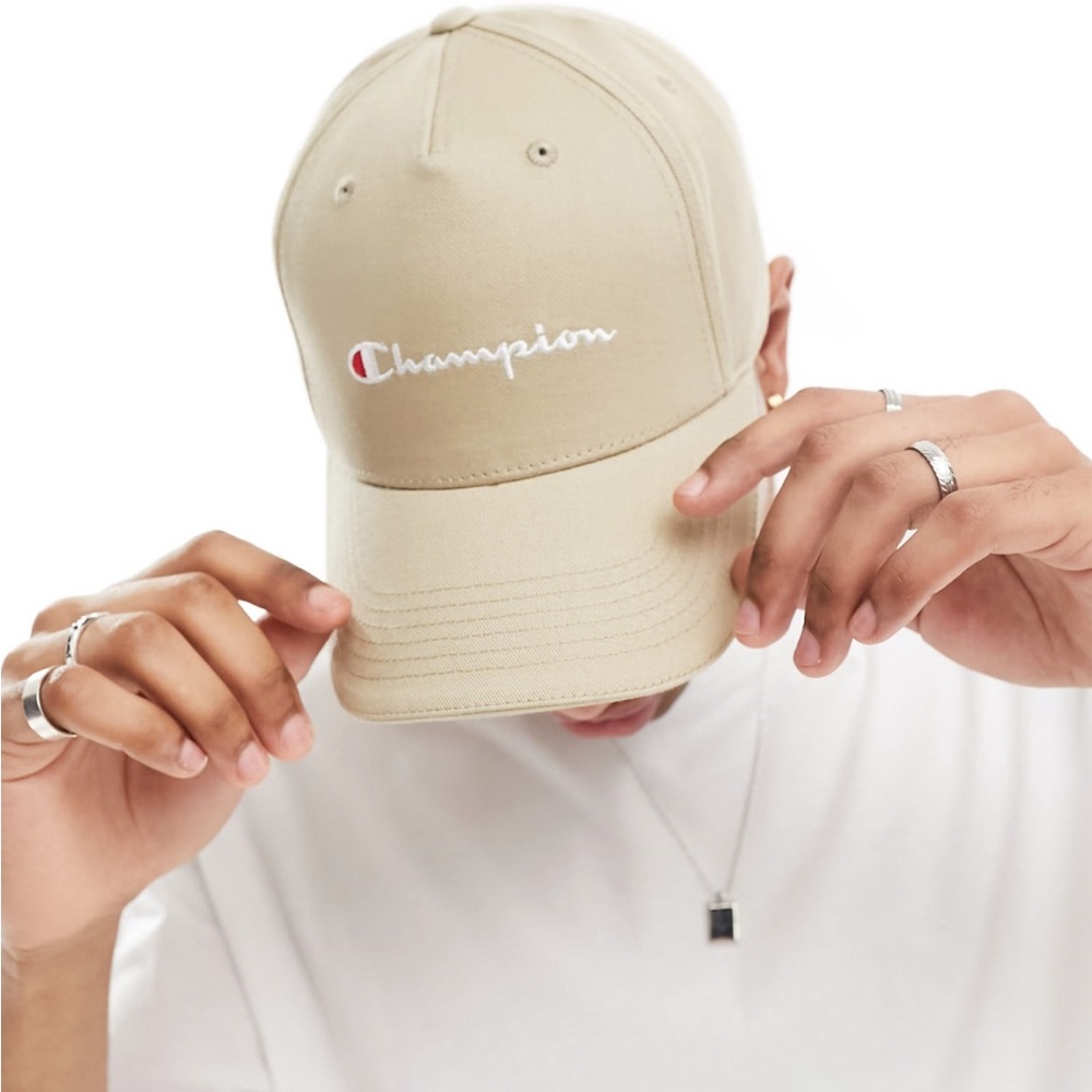 Champion baseball unisex cap in beige